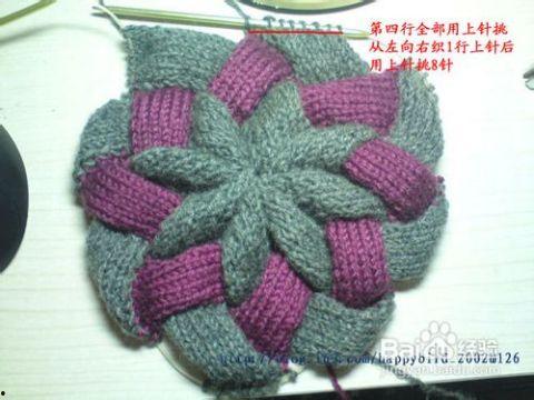 海浪花帽子编织视频,跟随视频学做时尚海浪花帽