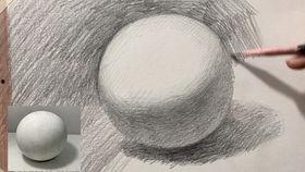 素描画圆视频,跟随素描画圆视频教程，轻松掌握圆的绘制技巧